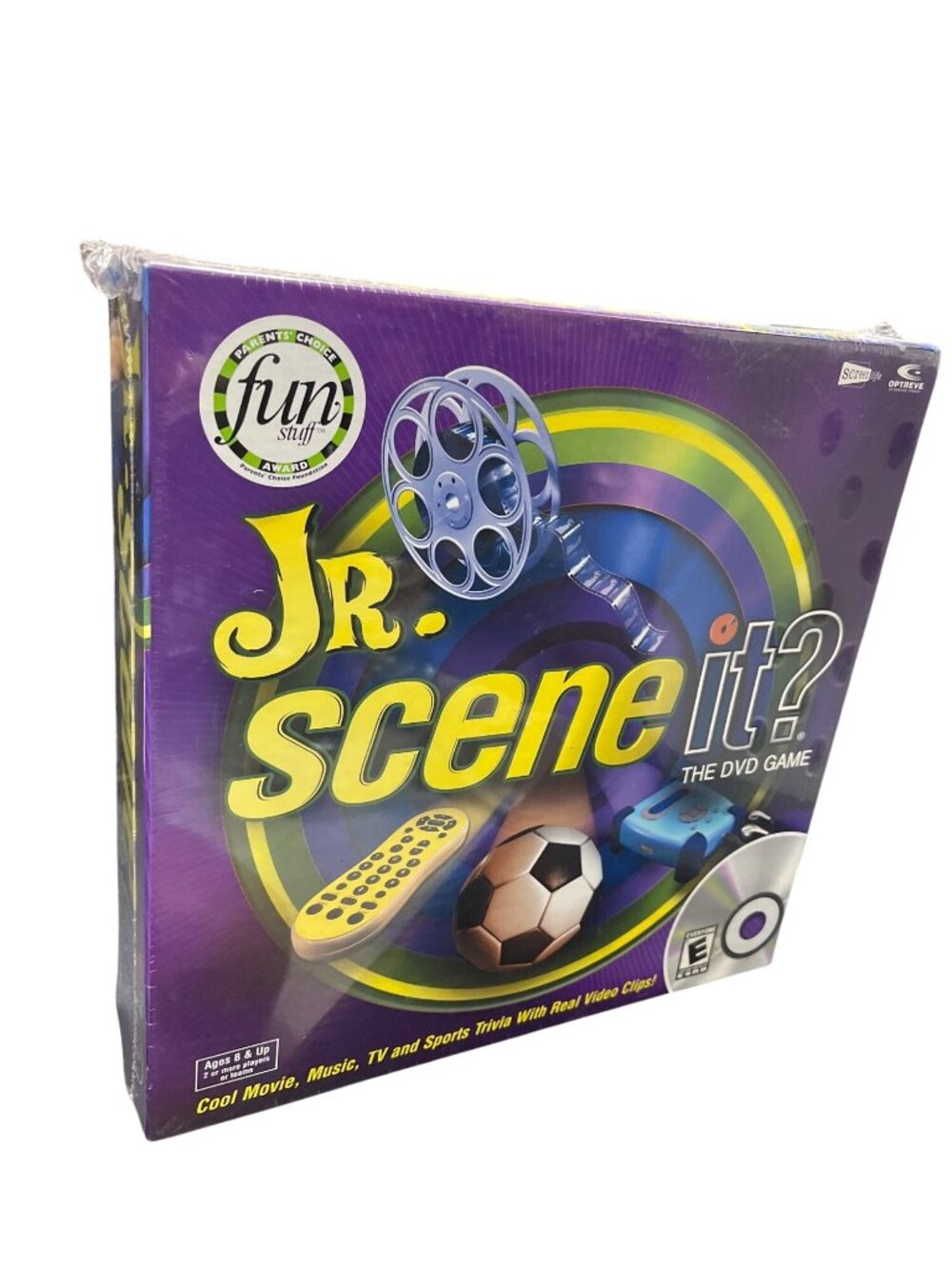 Scene It? JR DVD game trivia tv music sports factory sealed board game SKU 10669